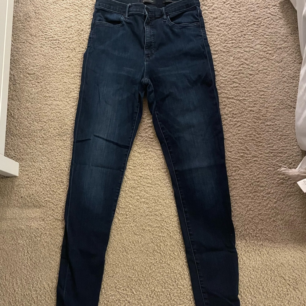 Banana Republic long Dark Denim Skinny Jeans